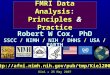 FMRI Data Analysis : Principles  & Practice