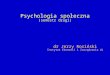 Psychologia społeczna (semestr drugi)