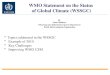 WMO Statement on the Status  of Global Climate (WSSGC)