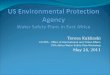 US Environmental Protection Agency  Water Safety Plans in East Africa