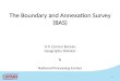 The Boundary and Annexation Survey (BAS) U.S. Census Bureau Geography Division &