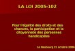 LA LOI 2005-102