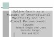 Spline Garch as a Measure of Unconditional Volatility and its Global Macroeconomic Causes
