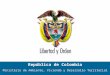República de Colombia Ministerio de Ambiente, Vivienda y Desarrollo Territorial