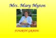 Mrs. Mary Myton