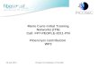 Marie Curie Initial Training Networks (ITN) Call: FP7-PEOPLE-2011-ITN Fibercryst contribution  WP2