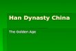 Han Dynasty China
