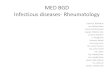 MED BGD Infectious diseases- Rheumatology