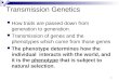 Transmission Genetics