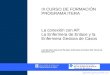 III CURSO DE FORMACIÓN PROGRAMA ITERA