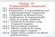 Chapter  10    Organometallic compounds