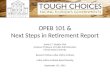 OPEB 101 & Next Steps in Retirement Report