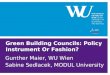 Green Building Councils: Policy Instrument Or Fashion?