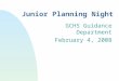 Junior Planning Night