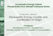 Sustainable Energy Ireland Perspectives from Abroad Colloquia Series