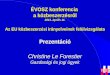 Pre zentáció Christine Le Forestier Gazdasági és jogi ügyek