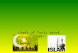 Loads of facts about islam!!