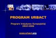 PROGRAM URBACT Program Inicjatywy Europejskiej 2002-2006 urbact