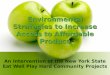 Environmental Strategies to Increase Access to Affordable Produce