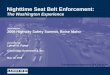 Nighttime Seat Belt Enforcement:
