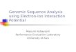 Genomic Sequence Analysis using Electron-Ion Interaction Potential