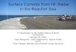 Surface Currents from HF Radar in the Beaufort Sea