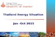 Thailand Energy Situation  JAN - JUN 2014
