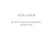 ECB a ESCB