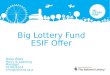 Big Lottery Fund ESIF Offer