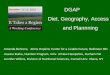 DGAP  Diet, Geography, Access                  and Plannning