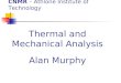 Thermal and Mechanical Analysis