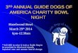 3 RD  ANNUAL GUIDE DOGS OF AMERICA CHARITY BOWL NIGHT