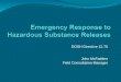 Emergency Response to  Hazardous Substance Releases