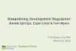 Streamlining Development Regulation: Bonita Springs, Cape Coral & Fort Myers