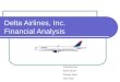 Delta Airlines, Inc. Financial Analysis