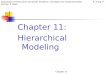 Chapter 11:  Hierarchical Modeling