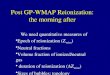 Post GP-WMAP Reionization: the morning after