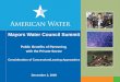 Mayors Water Council Summit Public Benefits of Partnering  with the Private Sector