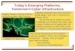 Today ’ s Emerging Platforms, Tomorrow ’ s Cyber Infrastructure