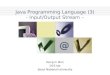 Java Programming Language (3) - Input/Output Stream â€“