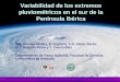 Variabilidad de los extremos pluviométricos en el sur de la Península Ibérica