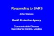 Responding to SARS