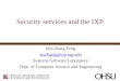 Security services and the IXP