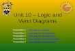 Unit 10 â€“ Logic and Venn Diagrams