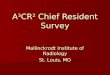 A 3 CR 2  Chief Resident Survey