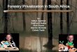 Forestry Privatization in South Africa