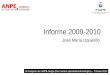 Informe 2009-2010