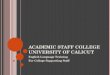 Academic Staff College University of Calicut