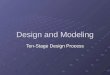 Design and Modeling