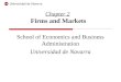 Chapter 2 Firms and Markets